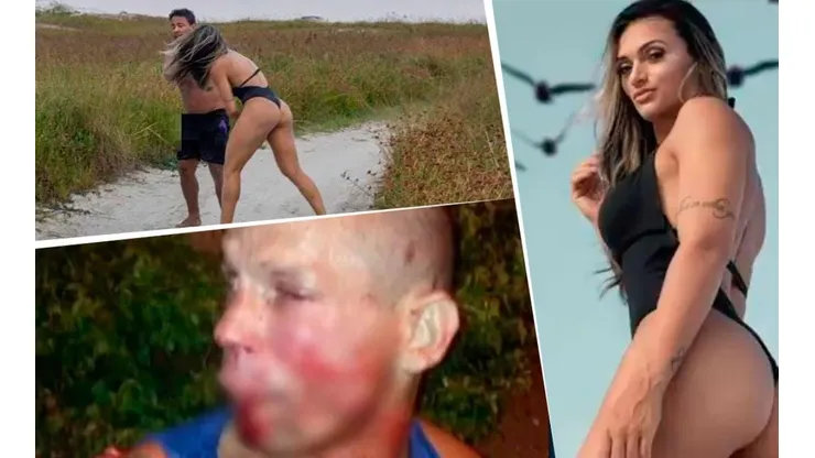 Fotos: hombre cometió un acto asqueroso delante de una luchadora de MMA y ella le dio una paliza