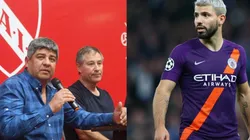 ¿Se viene el Kun? El viaje de Pablo Moyano a Manchester que ilusiona en Independiente