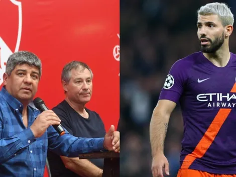 ¿Se viene el Kun? El viaje de Pablo Moyano a Manchester que ilusiona en Independiente