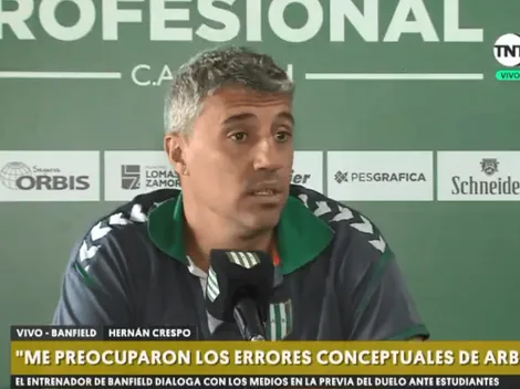 Lo prendió fuego: Crespo dijo que le "sorprendió el bajo nivel de Arboleda"