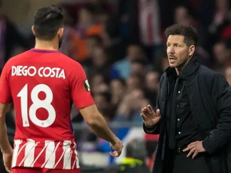 Problemas para Simeone: desde España aseguran que Diego Costa se niega a entrenar