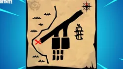 Busca la señal del mapa del tesoro que hay en Oasis Ostentoso y la "X" en Fortnite - Desafíos Semanales