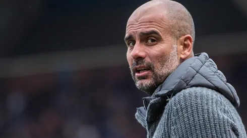 Foto de Pep Guardiola, entrenador de Manchester City.