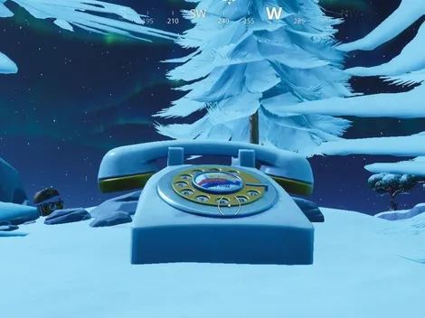 Donde encontrar los grandes teléfonos para marcar el número de Hamburrrguesa y Pozo de Pizza en Fortnite - Desafíos Semanales