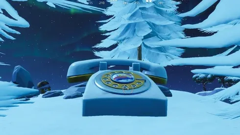 Donde encontrar los grandes teléfonos para marcar el número de Hamburrrguesa y Pozo de Pizza en Fortnite - Desafíos Semanales