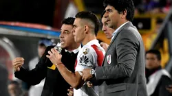Santos Borré: "Gallardo sabe que tiene todos jugadores titulares"