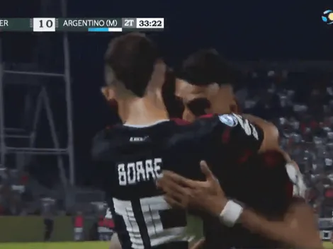 Borré puso un centro perfecto y Matías Suárez sentenció el partido para River