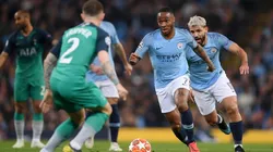 Manchester City vs Tottenham por la Champions League.