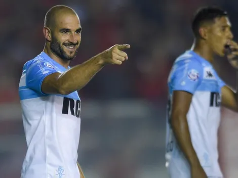 Lisandro López se encontró con su ídolo y le cambió la camiseta