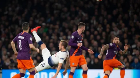 Manchester City vs Tottenham por la Champions League.
