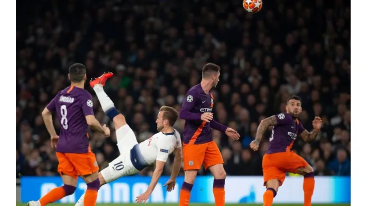 Manchester City vs Tottenham por la Champions League.