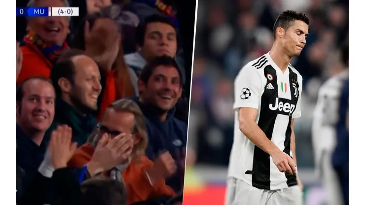 El Camp Nou festejó el gol que eliminó a Juventus y Cristiano Ronaldo