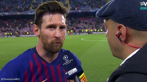 El enojo de Messi pese a la goleada del Barcelona: "No podemos salir así"