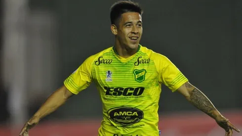 El festejo de Nicolás Fernández.