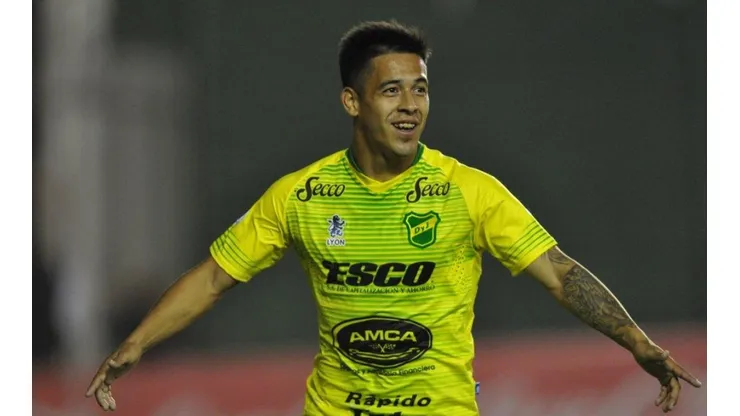 El festejo de Nicolás Fernández.