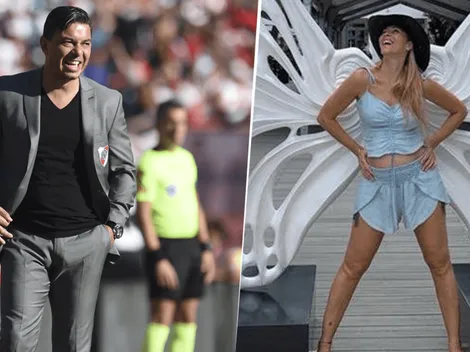 Foto: a la mujer de Marcelo Gallardo ya se le nota la pancita de embarazada