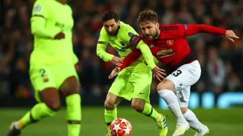 Barcelona vs Manchester United por la Champions League.