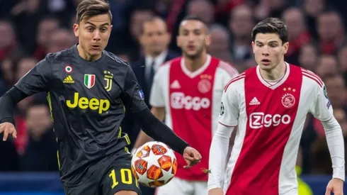 Juventus vs Ajax por la Champions League.