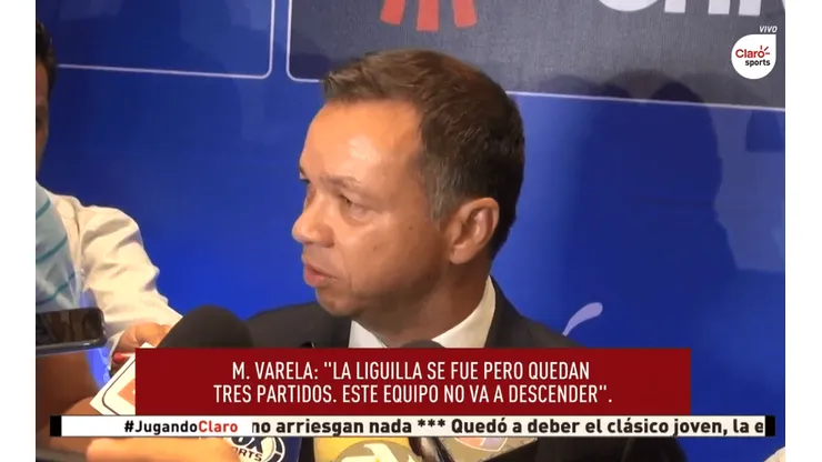 Mariano Varela apunta contra los jugadores de Chivas: "No podemos tirar la historia así"