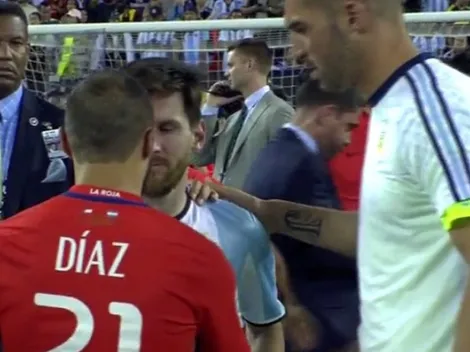 Marcelo Díaz: "Hubiese dado todo porque Messi sea chileno"