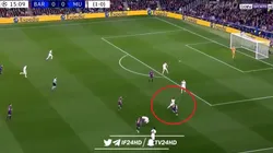 La recuperó, tiró un caño y la clavó abajo: el golazo de Messi ante Manchester United