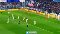 Con un poco de fortuna: la pelota le quedó a van de Beek y el Ajax le empató a la Juventus