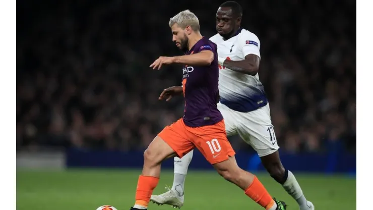 Manchester City vs Tottenham por la Champions League.