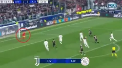 Espectacular atajada del arquero de Juventus.