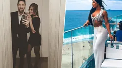 Foto de Suzy con Messi.