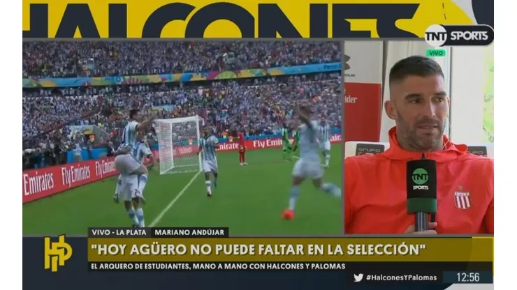 Andújar lo defendió a muerte a Messi: "Siempre dio la cara por la Selección Argentina"
