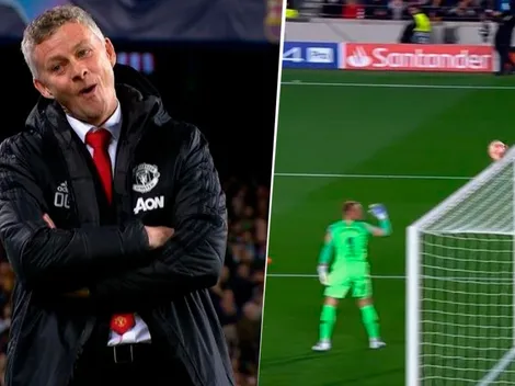 A los 30 segundos, el United tocó como el mejor Barcelona y Rashford le dio al travesaño