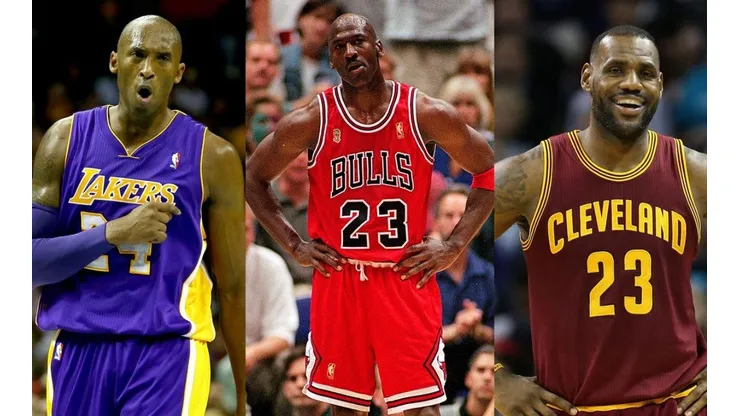 LeBron James dio su veredicto sobre las comparaciones con Kobe Bryant y Michael Jordan