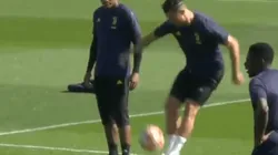 ¿Nervioso? Cristiano Ronaldo tiró mucha magia antes de jugar por Champions League