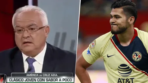 El periodista se enfadó con el delantero.