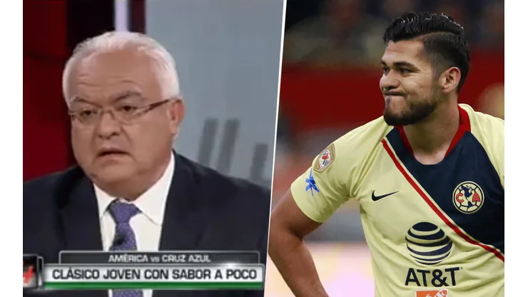 El periodista se enfadó con el delantero.