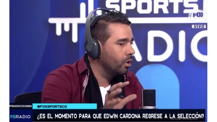 Foto del periodista.