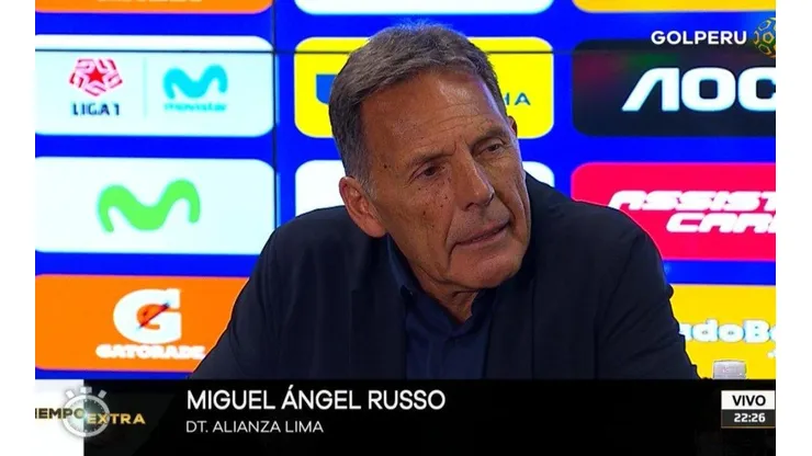 Russo explicó el motivo por el que no hizo cambios en la derrota vs. Universitario