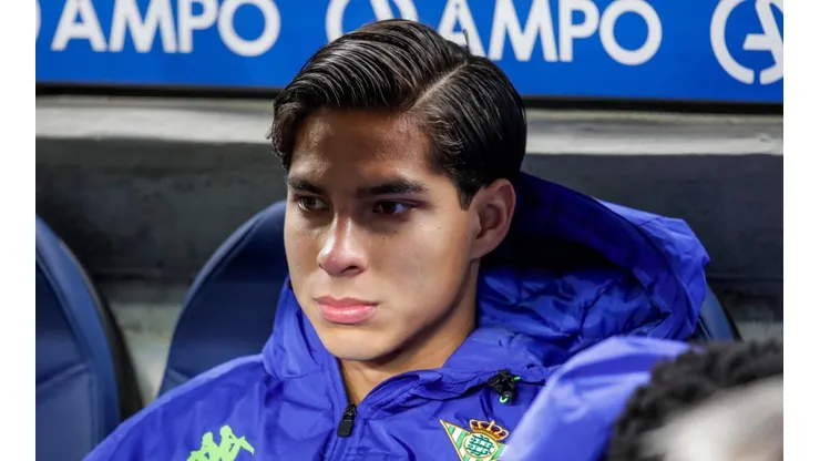 Lainez no está pasando por un buen momento en el Betis.