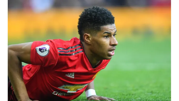 Foto de Rashford en el Manchester United.