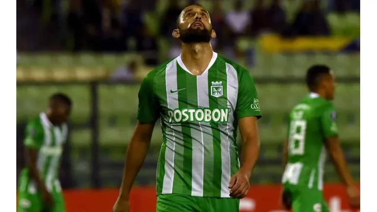 Hernán Barcos en Atlético Nacional.