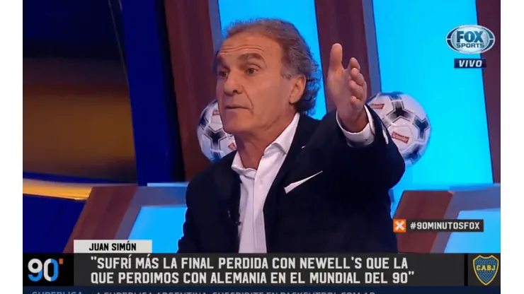 Ruggeri bancó a Pablo Pérez y tiró: "Daría la Intercontinental con River por la Copa del 90"