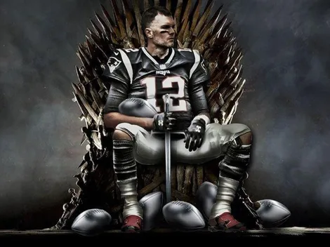 Los Patriots y Game of Thrones se unieron con una mítica imágen de Tom Brady