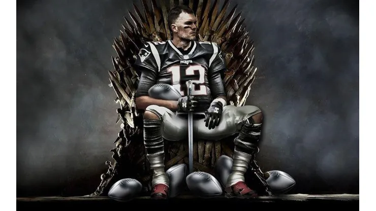 Los Patriots y Game of Thrones se unieron con una mítica imágen de Tom Brady