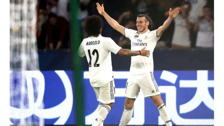 Marcelo y Gareth Bale, juntos en Real Madrid.