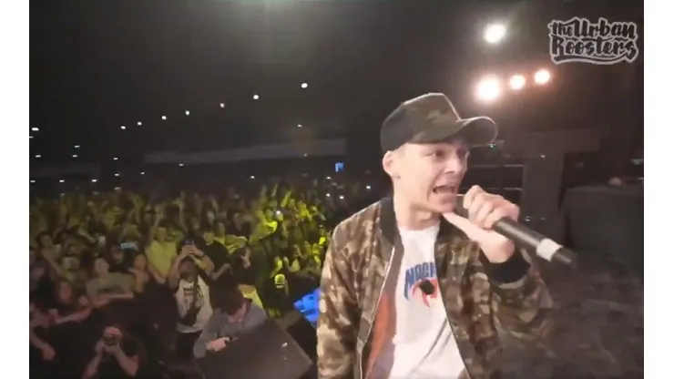 Es favorito: Cacha la rompió toda con su minuto de presentación en la FMS Argentina