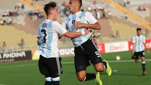 Ecuador vs Argentina por el Sudamericano Sub 17.