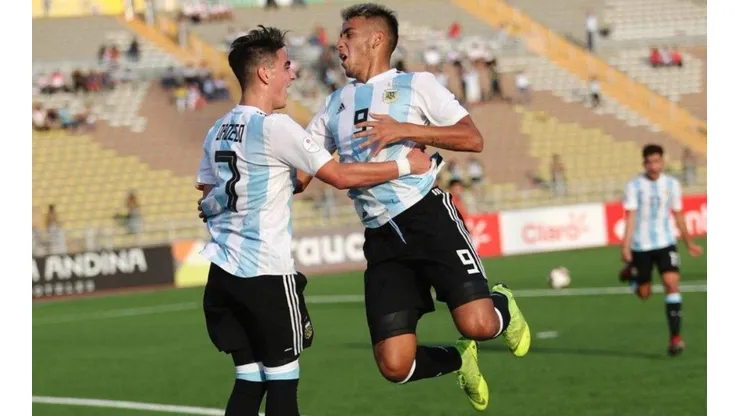 Ecuador vs Argentina por el Sudamericano Sub 17.
