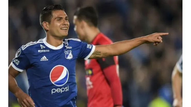 El festejo de Millonarios.