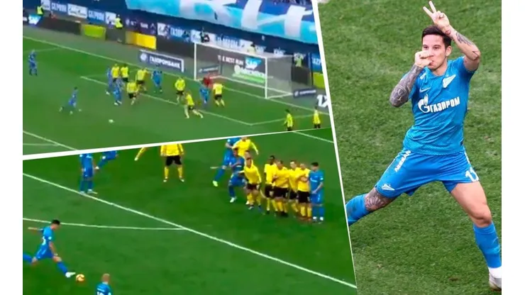 Driussi y Rigoni, los autores de los goles en Rusia.