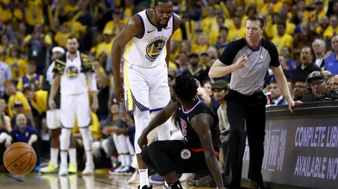 Steve Kerr se decepcionó de la acitutd de Kevin Durant en el inicio de los playoffs